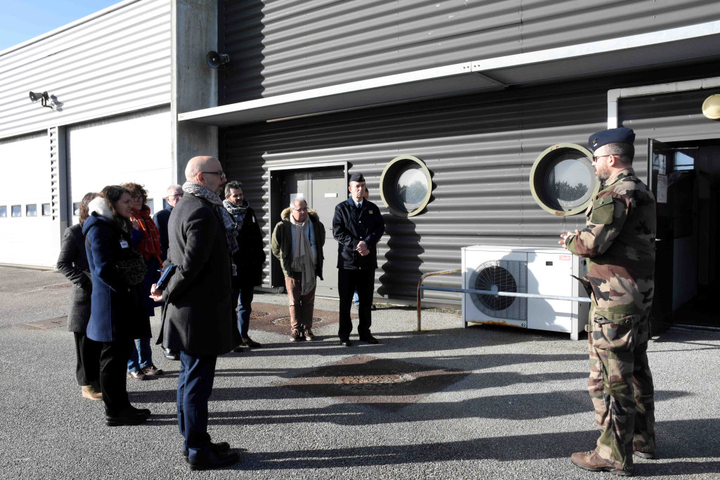 Visite à l’École des spécialités du Commissariat des armées